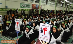 اعزام 120 دانش‌آموز دختر اقلید به مناطق عملیاتی جنوب کشور
